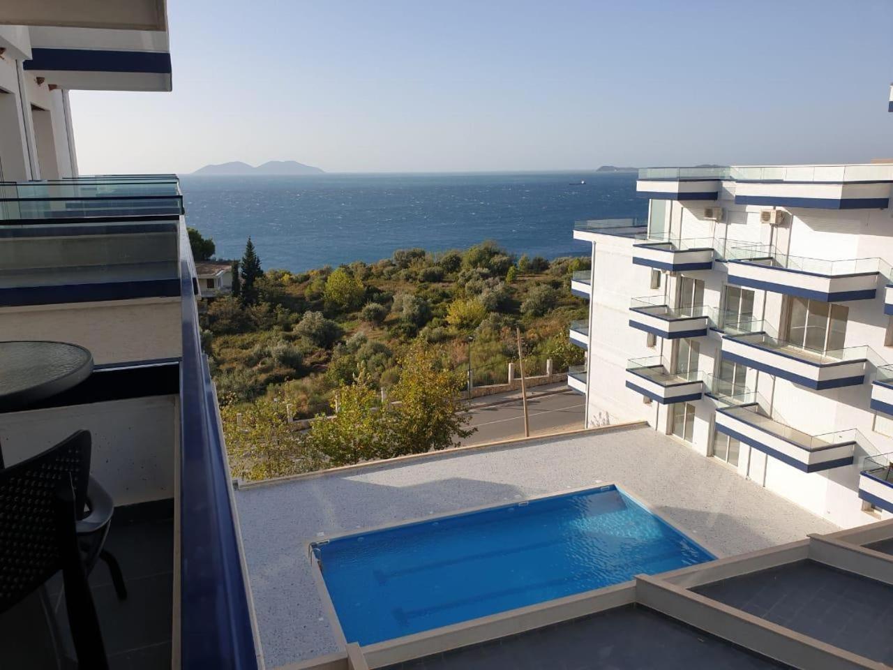 Sunset Vista Retreat Apartment Vlore Bagian luar foto